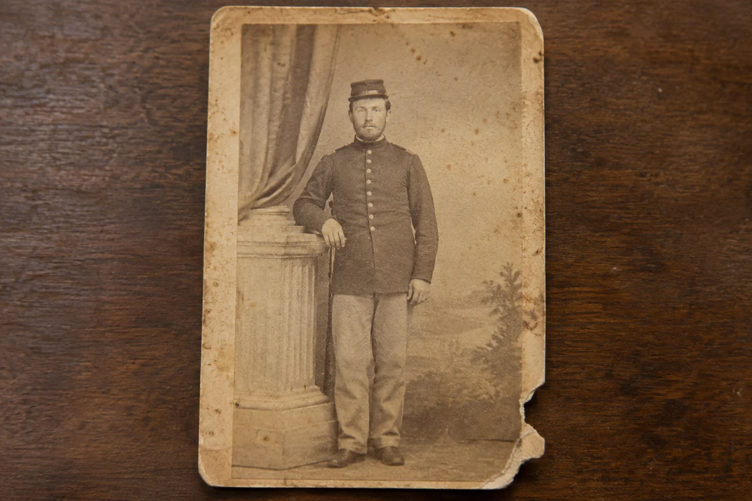 Restore photos from the 1860s, the original print