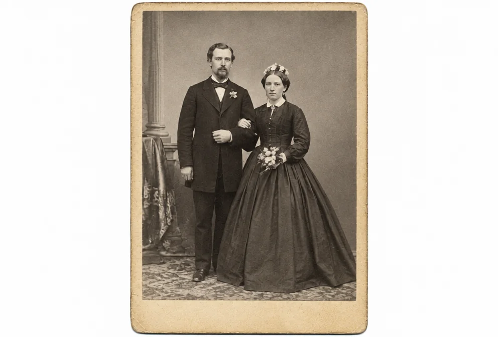 Restore photos from the 1870s