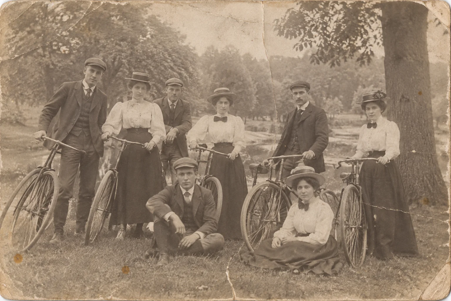 Restore photos from the 1890s, the original print