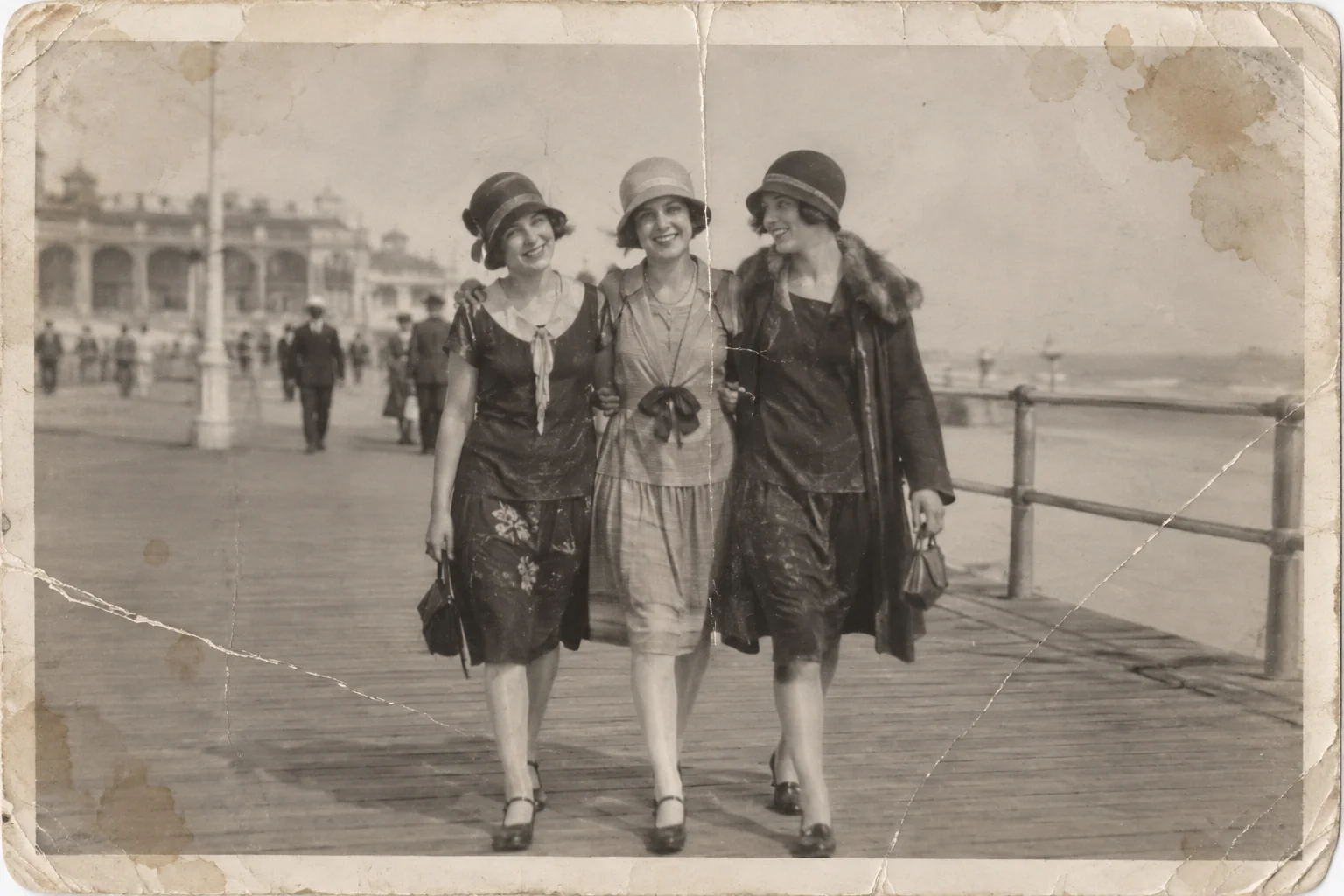 Restore photos from the 1920s, the original print