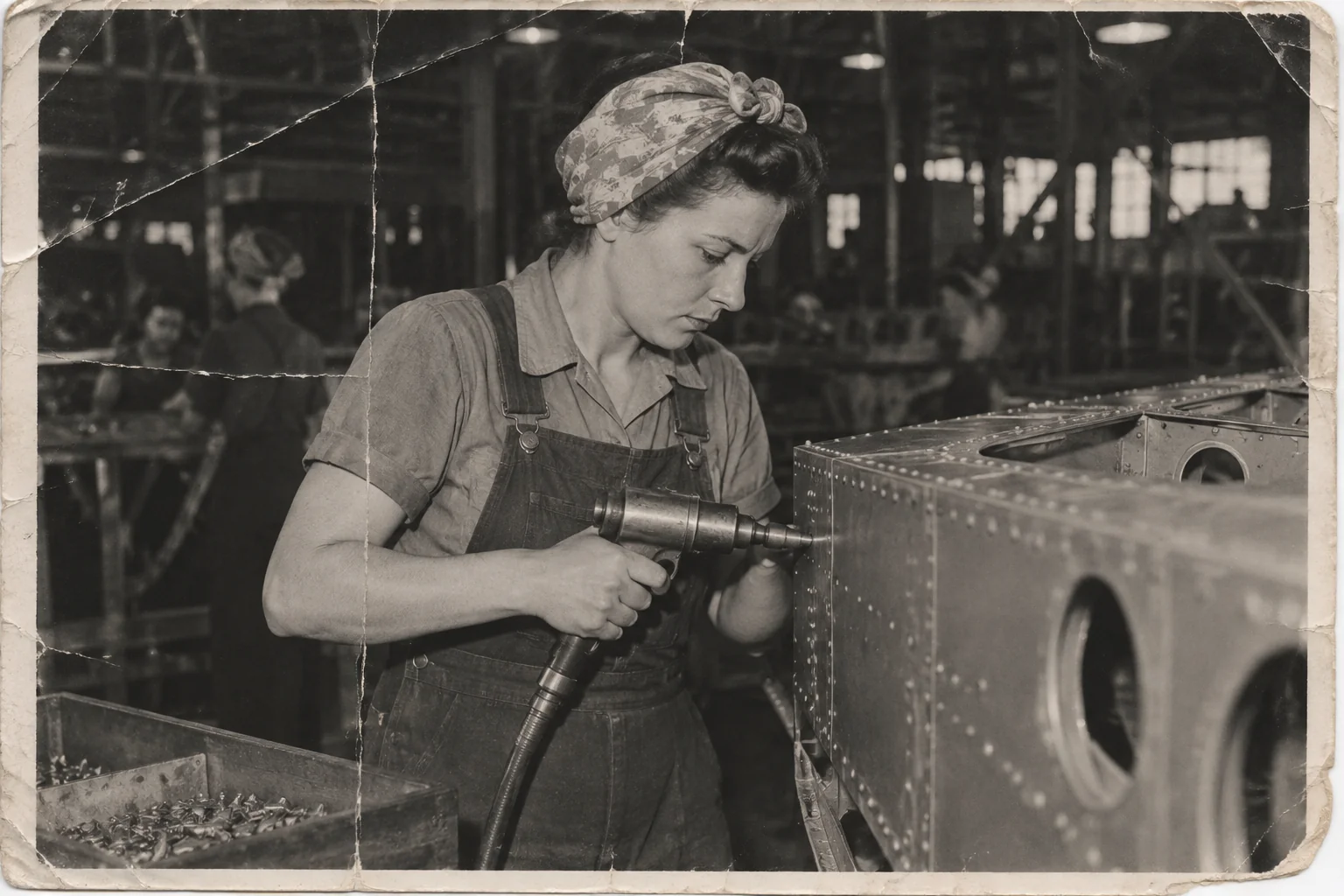 Restore photos from the 1940s, the original print