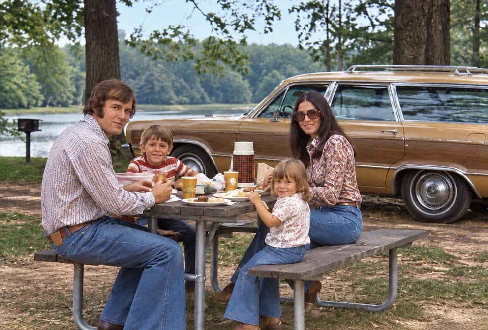 Restore photos from the 1970s