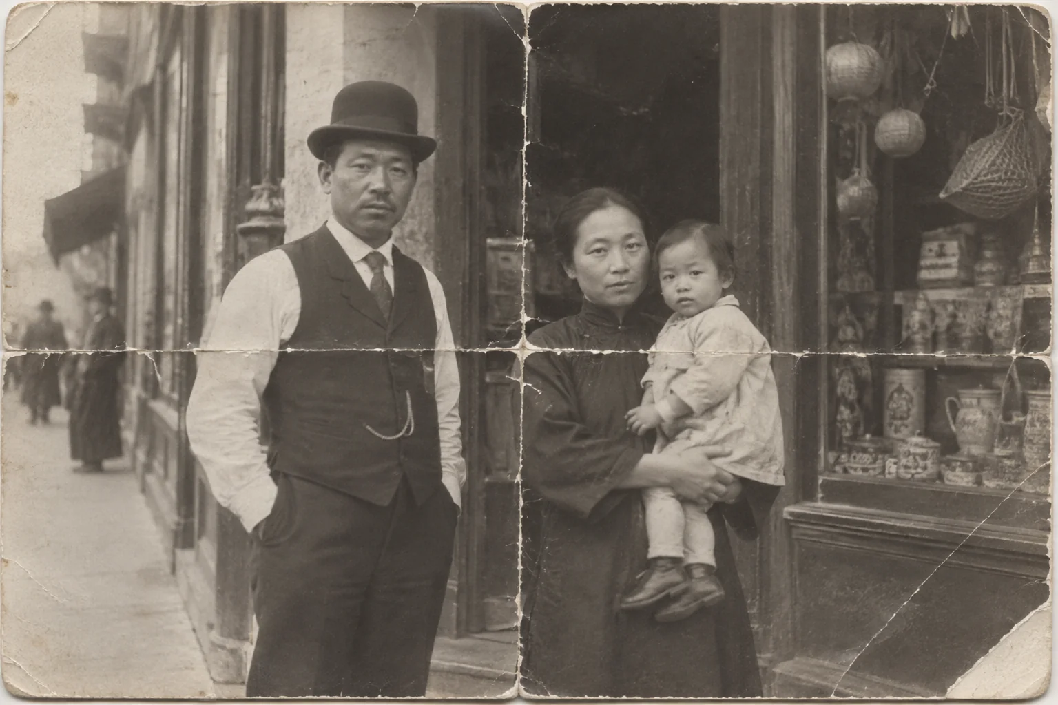 Fix creased photos, the original print