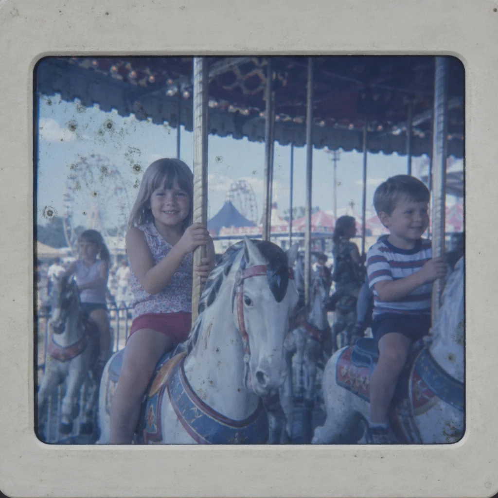 35mm Slide restoration, the original print