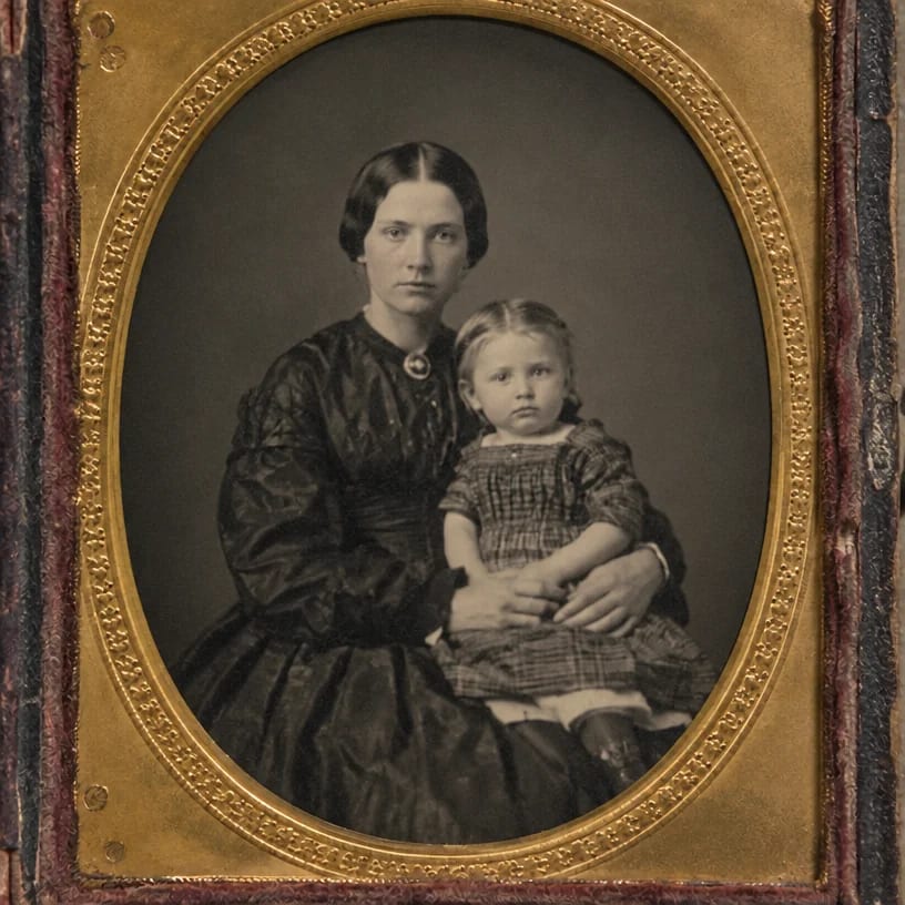 Ambrotype restoration