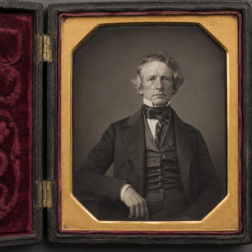 Daguerreotype restoration