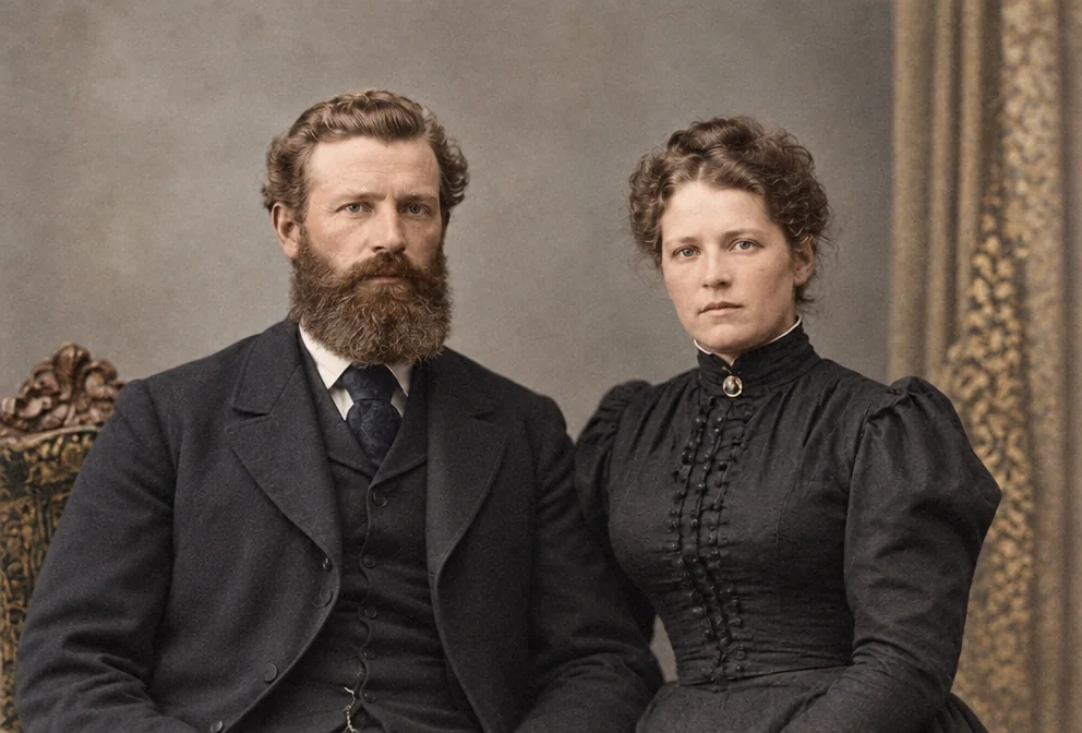 Torn Ancestor Portraits