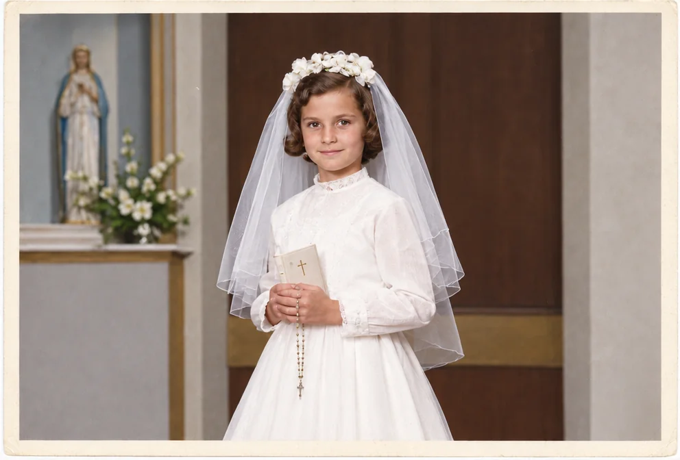 Torn First Communion Photos