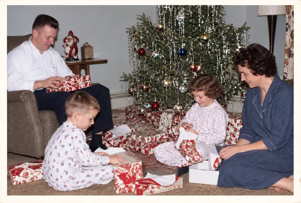 Holiday Photos, restored
