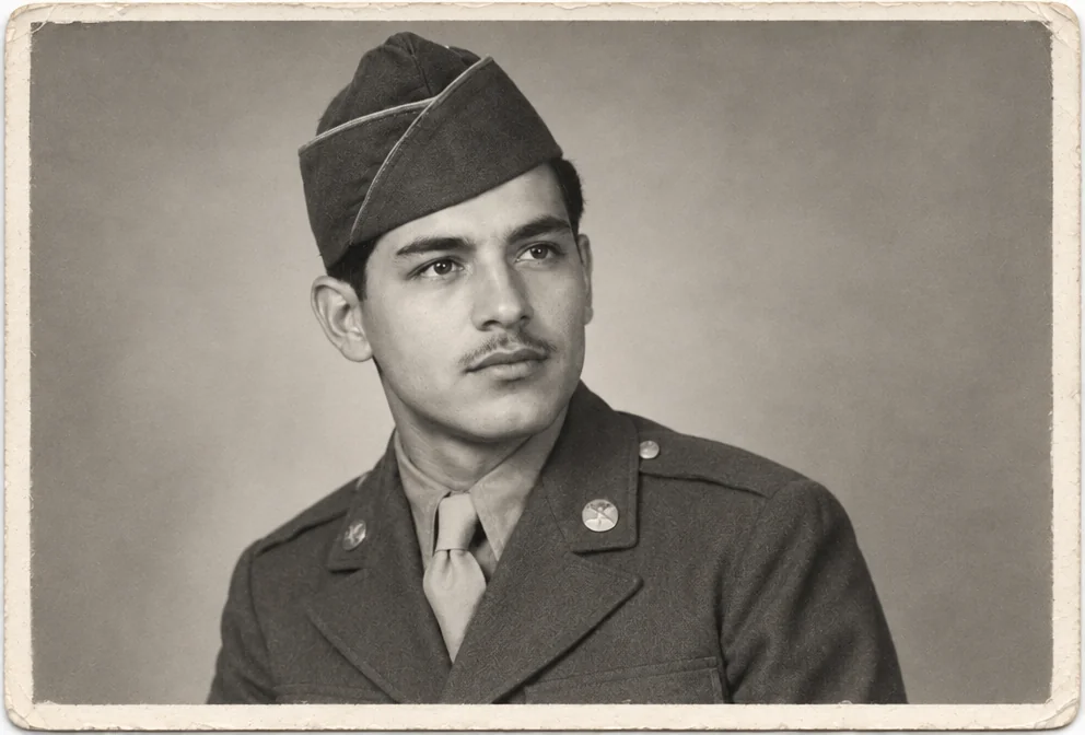 Torn Military Photos