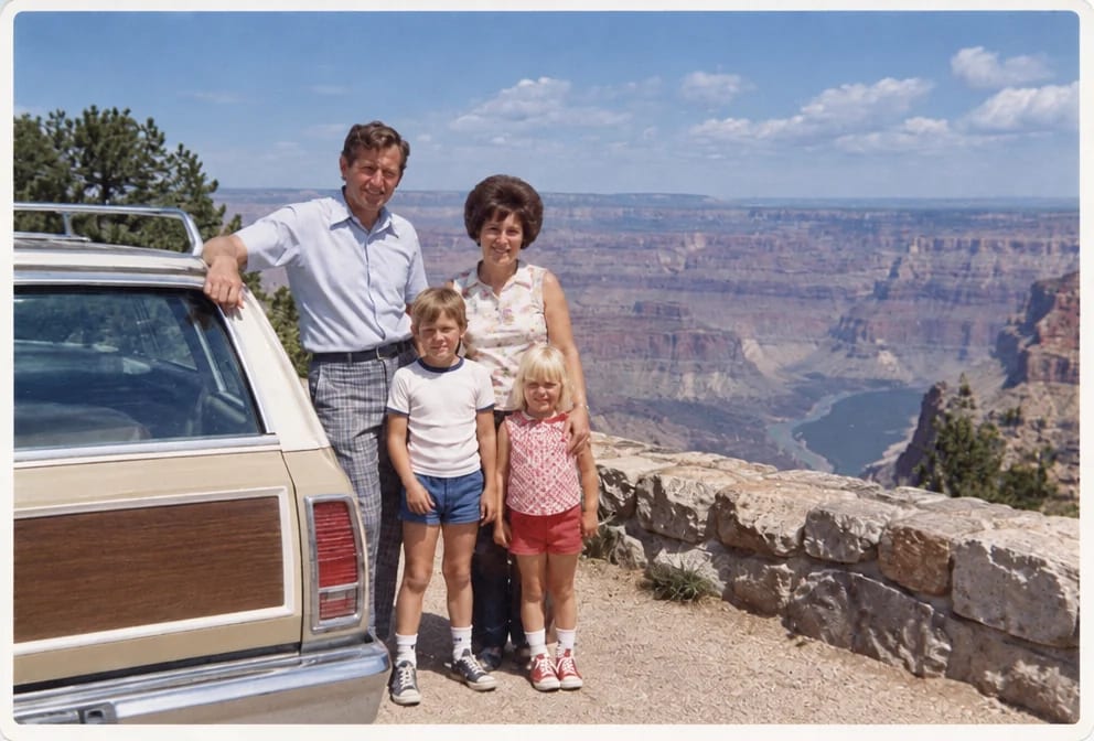Torn Vacation Photos