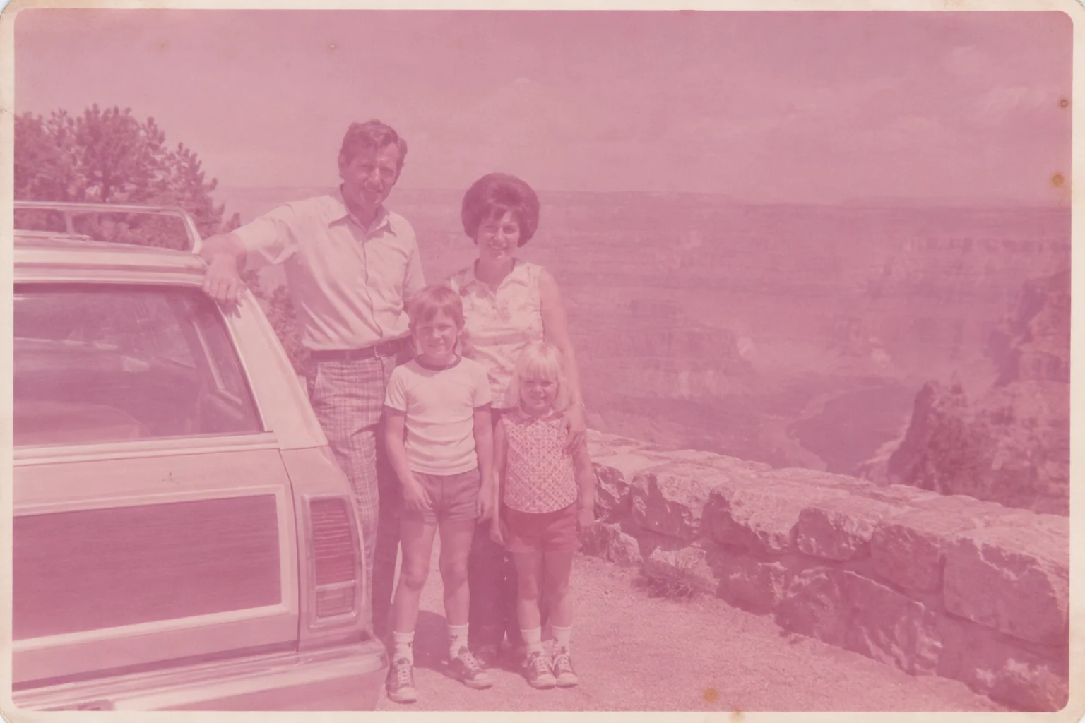 Restore old vacation photos, the original print