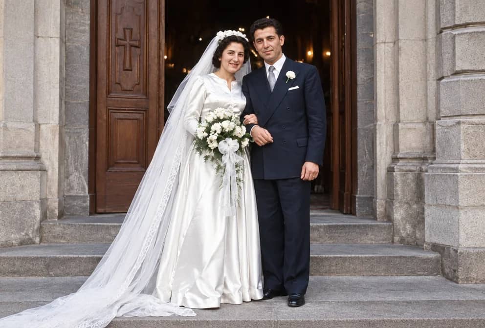 Wedding Photos, restored