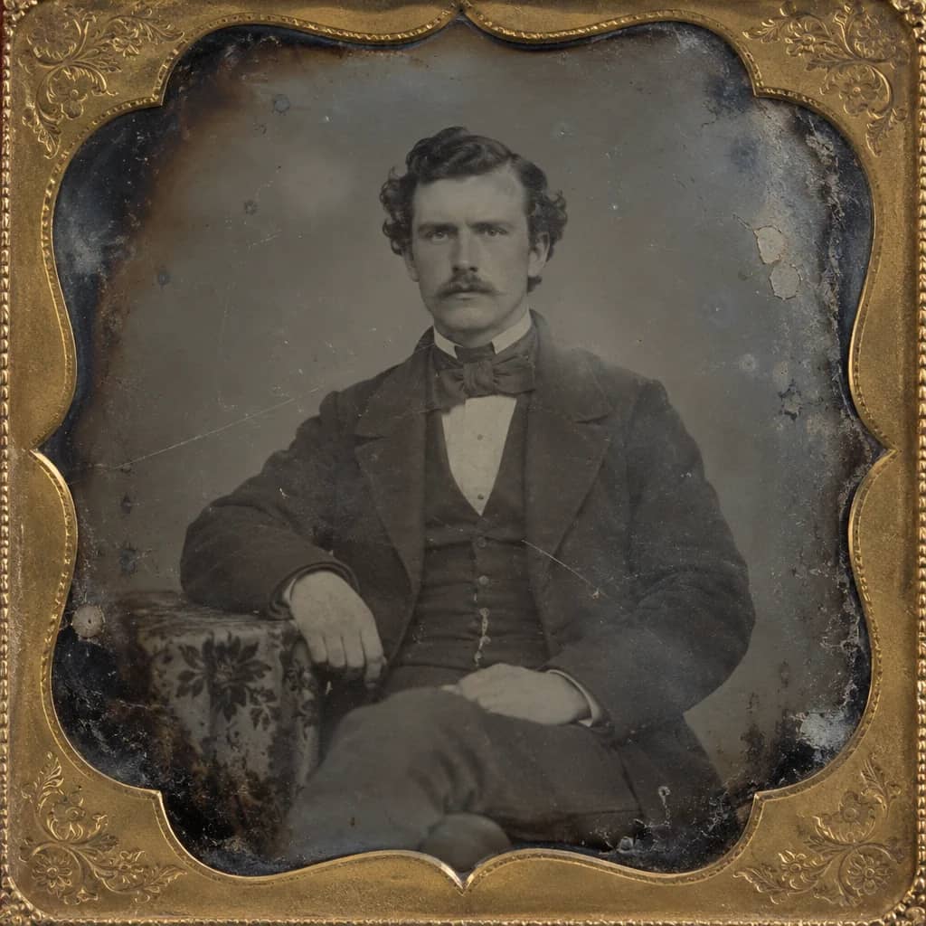 Tintype & Daguerreotype Restoration, the original print